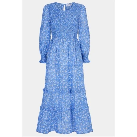 Tuckernuck Blue Floral Dress - Picture 5 of 8